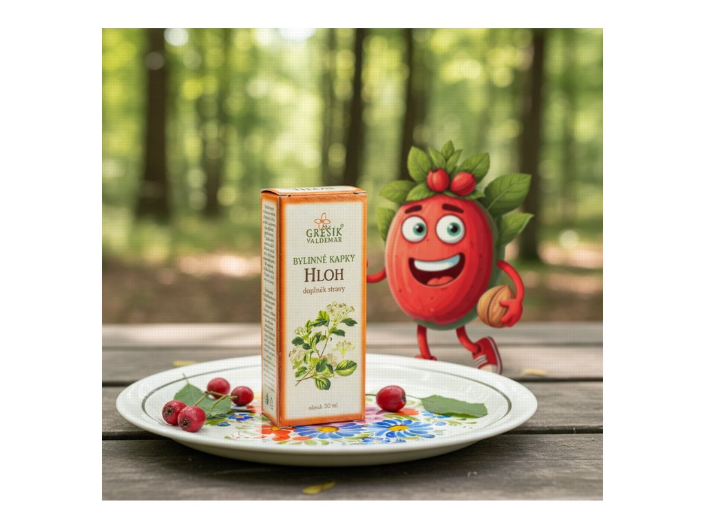Hloh kapky 50 ml GREŠÍK Z 35 líh, Bylinné kapky