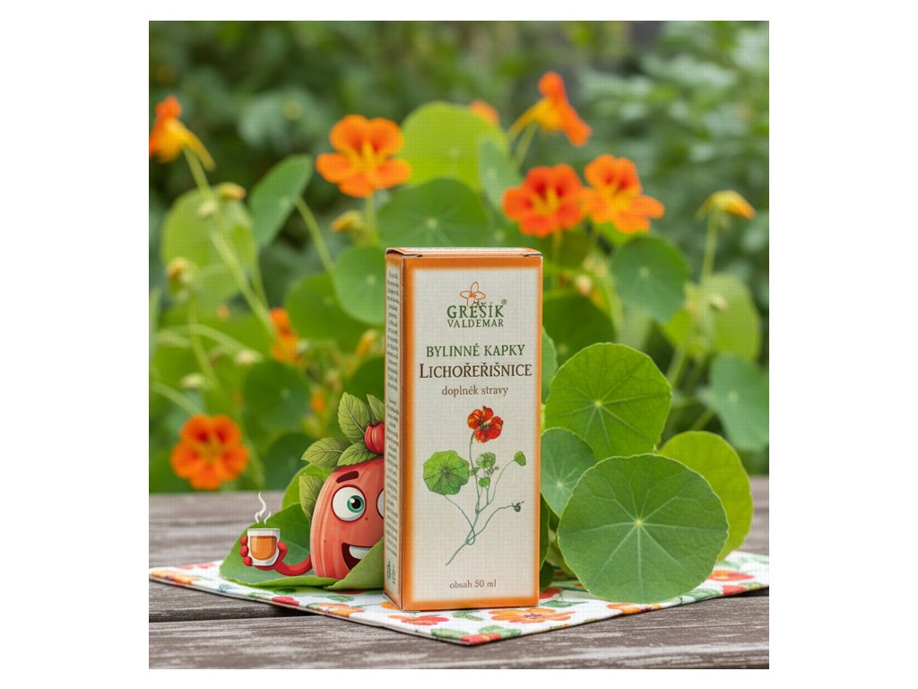 Lichořeřišnice kapky 50 ml GREŠÍK Z 40 líh, Bylinné kapky