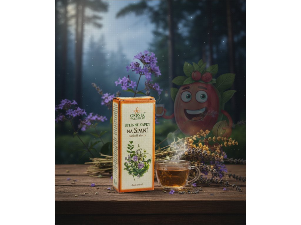 Na spaní kapky 50 ml GREŠÍK Z 40 líh, Bylinné kapky