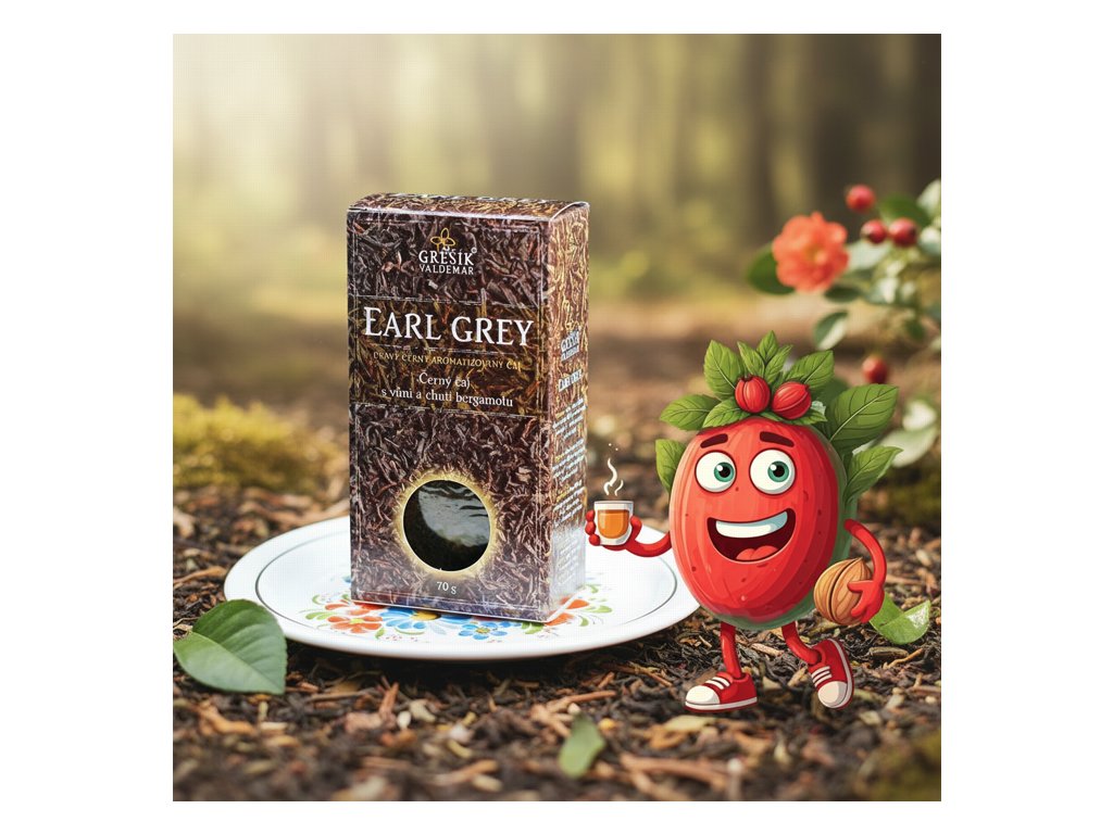 Earl Grey č.č. 70 g krab. GREŠÍK Čaje 4 světadílů