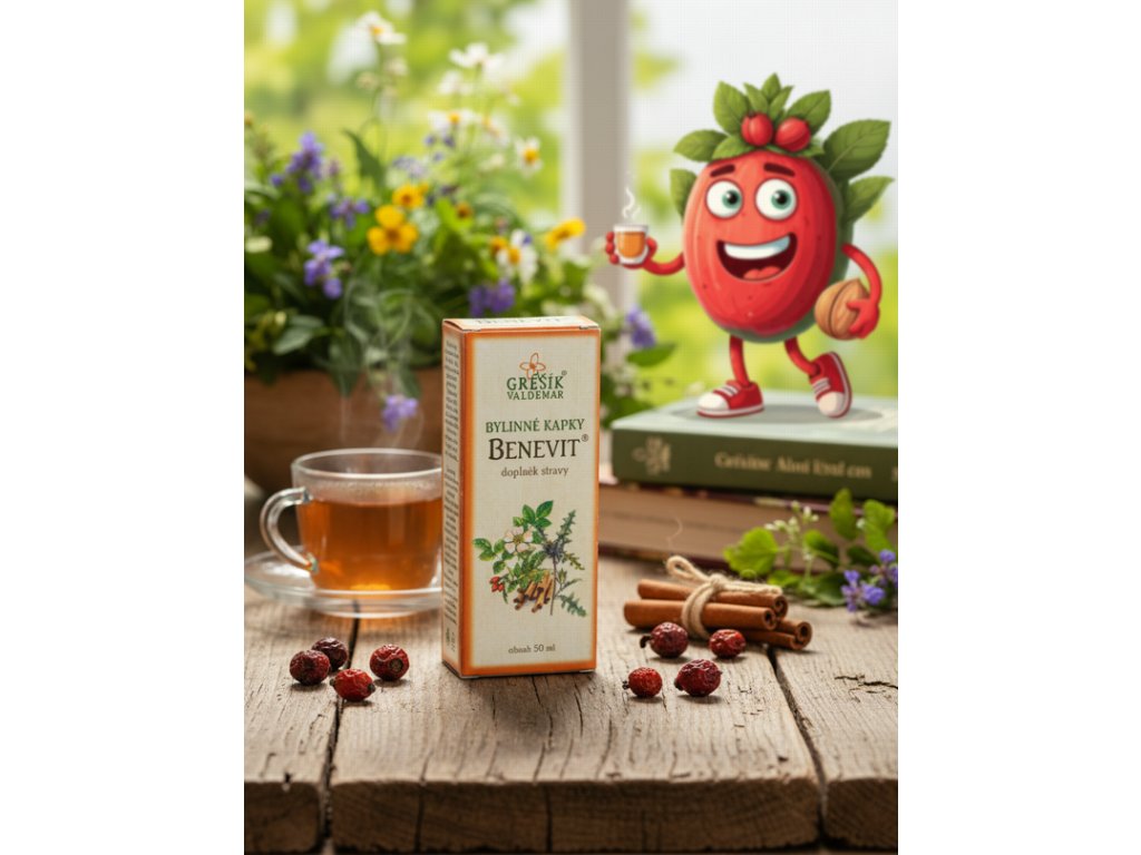 Benevit kapky 50 ml GREŠÍK Z 40 líh, Bylinné kapky