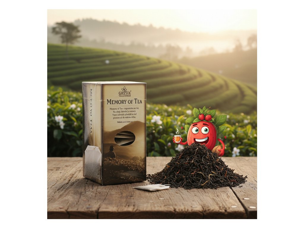 Memory of Tea 20 n.s. přebal GREŠÍK Černý čaj