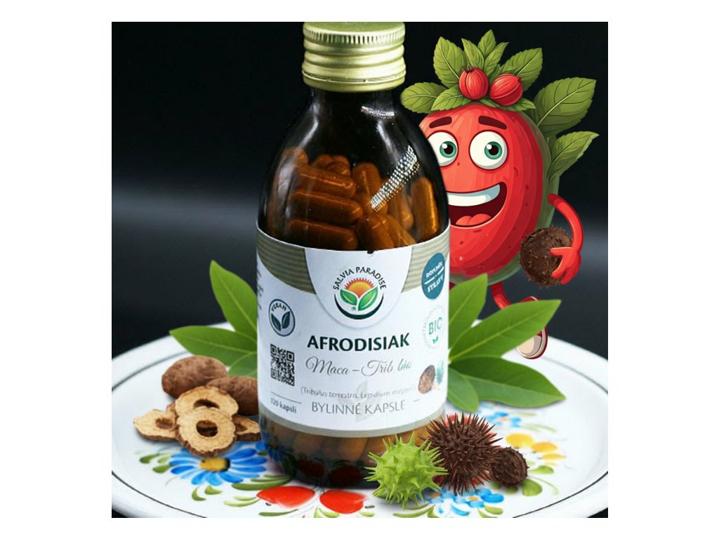 Afrodisiak Maca Trib kapsle BIO 120 ks