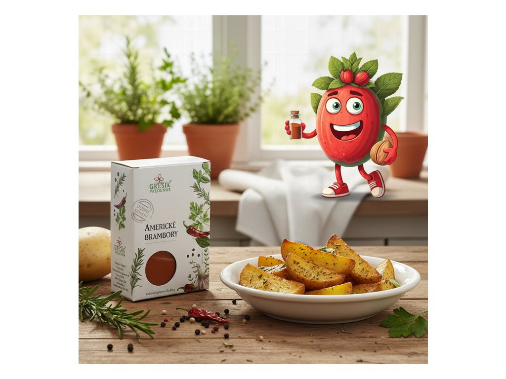 Americké brambory 60 g GREŠÍK Dobré koření