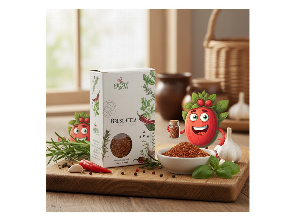 Bruschetta 30 g GREŠÍK Dobré koření