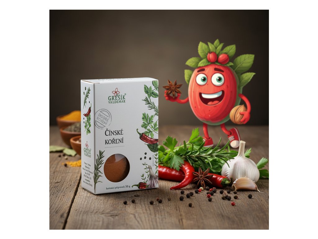 Čínské koření 50 g GREŠÍK Dobré koření