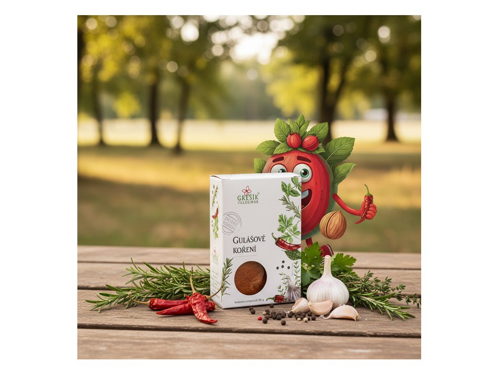 Gulášové koření 60 g GREŠÍK Dobré koření