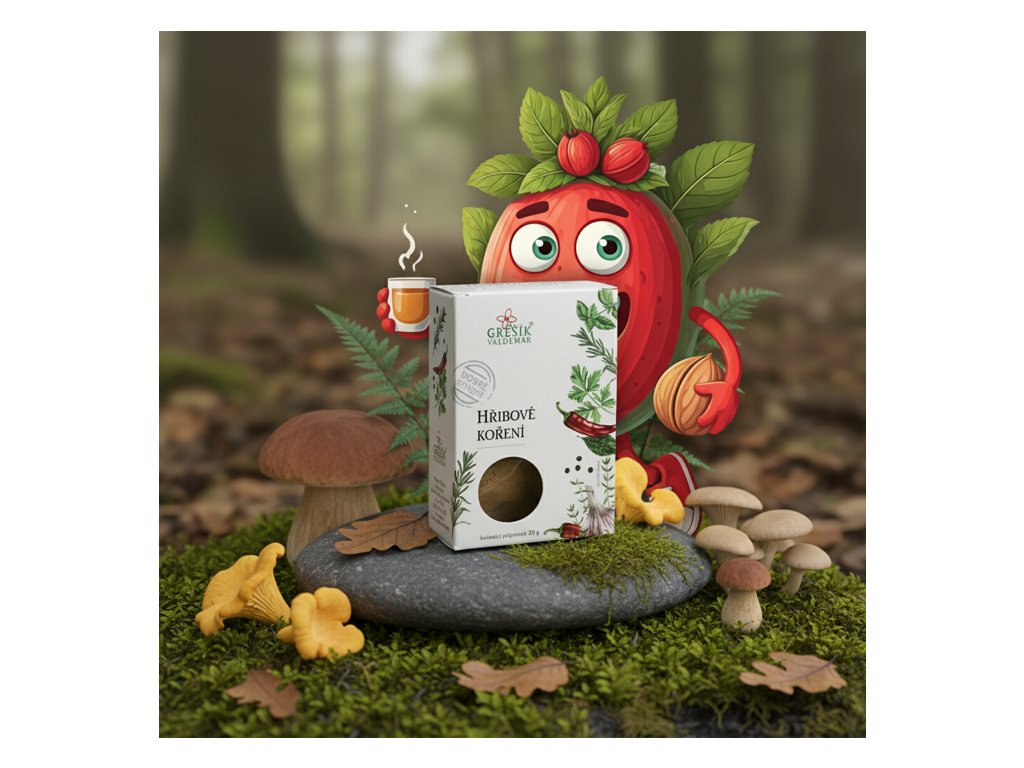Hřibové koření 20 g GREŠÍK Dobré koření
