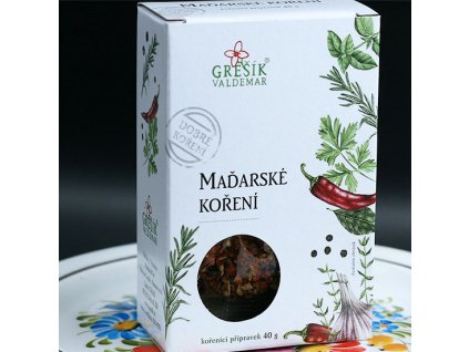 Maďarské koření 40 g GREŠÍK Dobré koření a ebyliny.cz