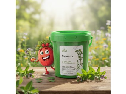 Majoránka 80 g KBELÍČEK GREŠÍK Dobré koření