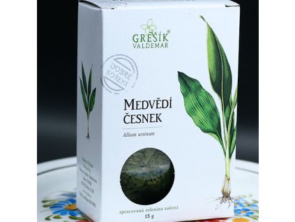 Medvědí česnek 15 g GREŠÍK Dobré koření a ebyliny.cz