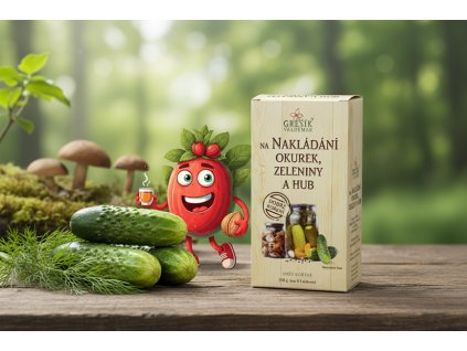 Na nakládání okurek, zeleniny a hub 110 g GREŠÍK Dobré koření