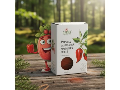 Paprika lahůdková maďarská mletá 50 g GREŠÍK Dobré koření