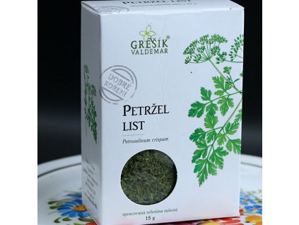 Petržel list 15 g GREŠÍK Dobré koření a ebyliny.cz