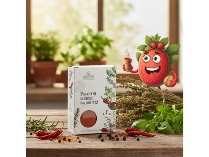 Pikantní koření na drůbež 50 g GREŠÍK Dobré koření