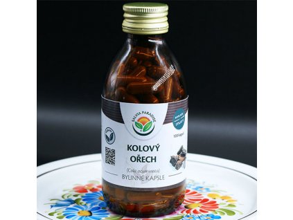 Cola acuminata kolový ořech kapsle 120ks a ebyliny.cz