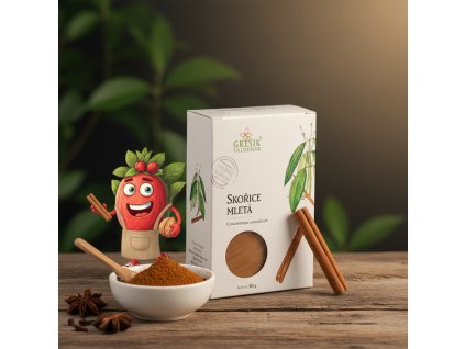 Skořice mletá 50 g GREŠÍK Dobré koření