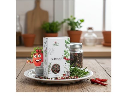 Směs pepřů 50 g GREŠÍK Dobré koření