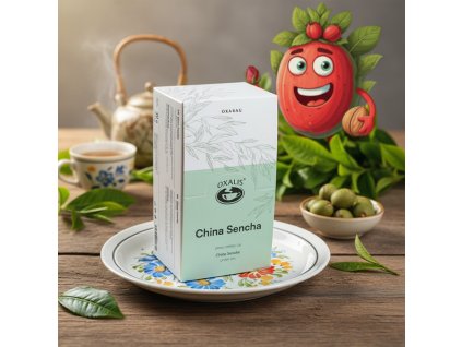 China Sencha OXABAG (10 sáčků x 4g) Oxalis