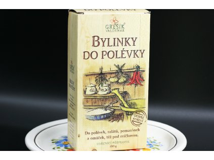 Bylinky do polévky 100 g GREŠÍK Dobré koření ebyliny.cz