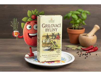 Grilovací byliny 100 g GREŠÍK Dobré koření