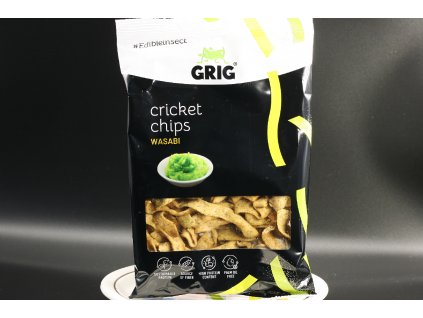 Grig Cvrččí chipsy 70 g wasabi ebyliny.cz