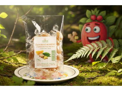 Zázvorové s pomerančovou příchutí 100 g GREŠÍK