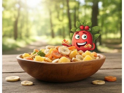 Mix Ananas Banán Physalis sušené mrazem 30 g VitaCup