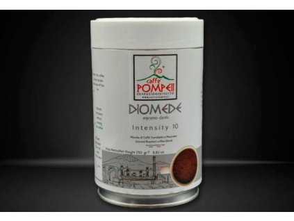 Caffe Pompeii DIOMEDE 250g Italská mletá káva plechová dóza