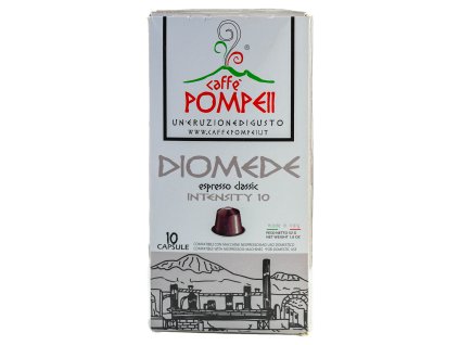 DIOMEDE - Kávové kapsle do kávovarů nespresso 10ks Caffe Pompeii