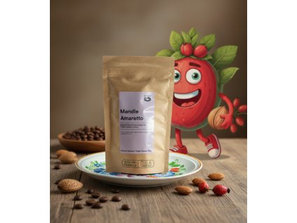Mandle Amaretto 150 g káva,aromatizovaná,mletá Oxalis