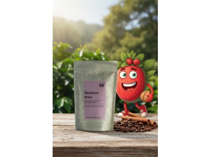 Skořicoví šneci 150 g káva,aromatizovaná,mletá Oxalis