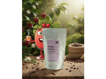 Vanilka karamel 150 g káva,aromatizovaná,mletá Oxalis
