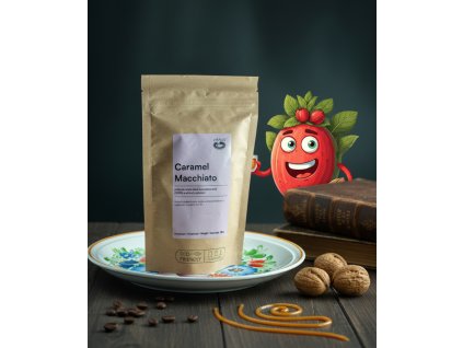 Caramel Macchiato 150 g káva, aromatizovaná,mletá Oxalis