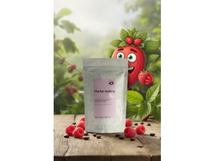 Horké maliny 150 g káva,aromatizovaná,mletá Oxalis