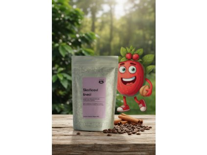 Skořicoví šneci 500 g káva, aromatizovaná Oxalis