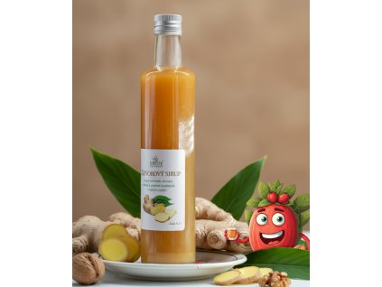 Sirup Zázvorový 0,5 l GREŠÍK
