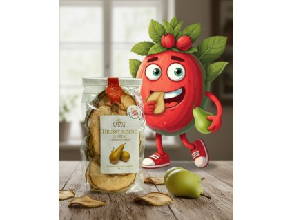 Hrušky sušené nesířené 70 g GREŠÍK Sušené ovoce