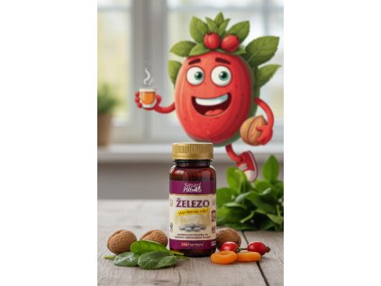 Železo 20 mg s kys. listovou a vitaminem C 60 tbl