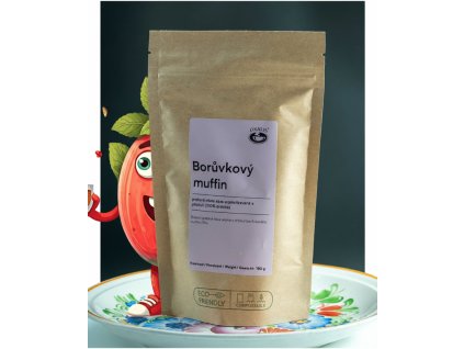 Borůvkový muffin 150 g káva,aromatizovaná,mletá