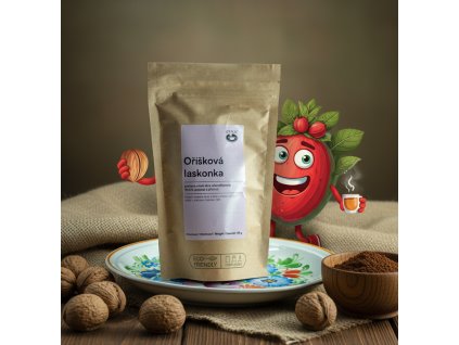 Oříšková laskonka 150 g káva,aromatizovaná,mletá
