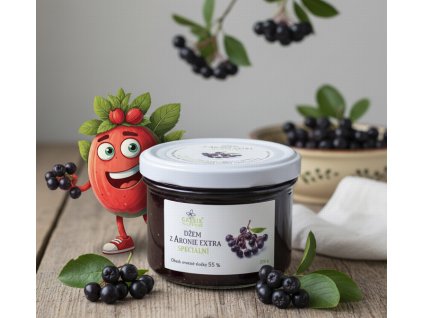 Džem z Aronie extra Speciální 220 g GREŠÍK