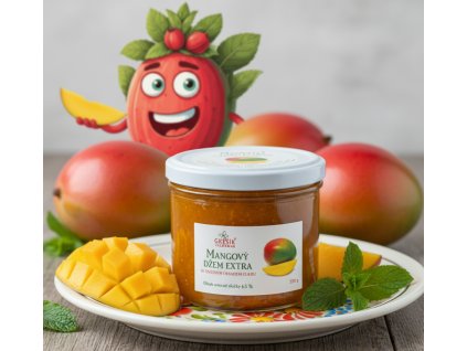 Džem Mangový extra Speciální 220 g GREŠÍK