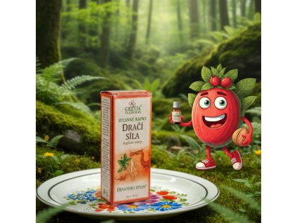 Dračí síla kapky 50 ml GREŠÍK Z 40 líh, Devatero bylin kapky