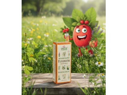 Flegmatik kapky 50 ml GREŠÍK Z 35 líh, Devatero bylin kapky