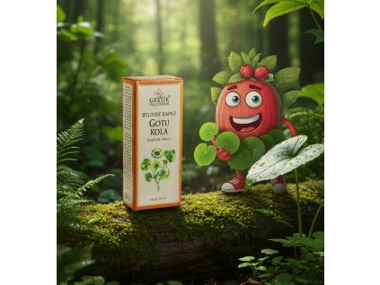 Gotu kola kapky 50 ml GREŠÍK Z 35 líh, Bylinné kapky