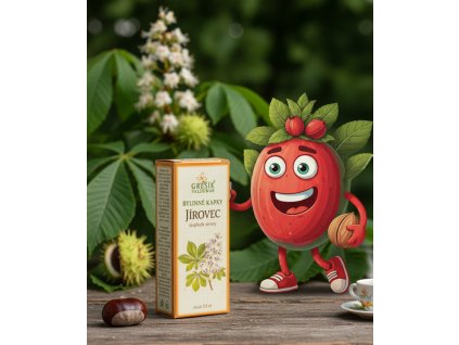 Jírovec kapky 50 ml GREŠÍK Z 40 líh, Bylinné kapky