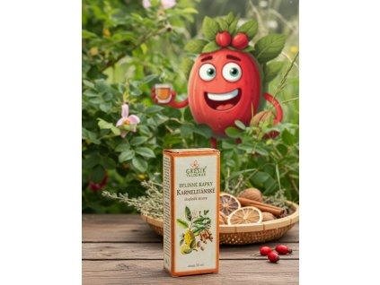 Karmelitánské kapky 50 ml GREŠÍK Z 40 líh, Bylinné kapky