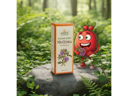 Mučenka kapky 50 ml GREŠÍK Z 40 líh, Bylinné kapky