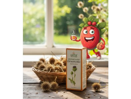 Ostropestřec kapky 50 ml GREŠÍK Z 40 líh, Bylinné kapky